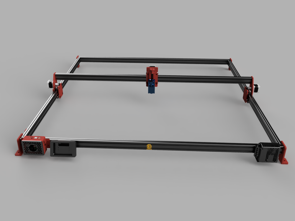 Maquina de corte e gravação Laser MR-v1 diodo 10w ótico