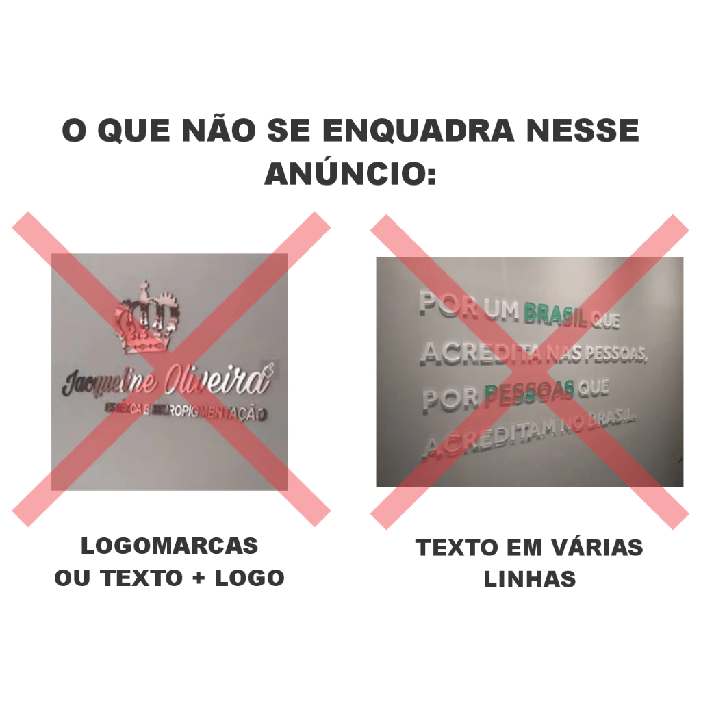 Imagem 5 de Frase Personalizada em Acrílico