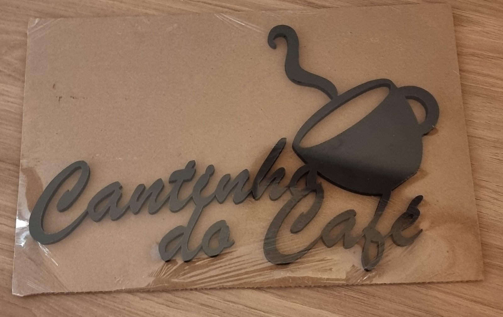 Imagem 2 de Placa decorativa Cantinho do café 6mm