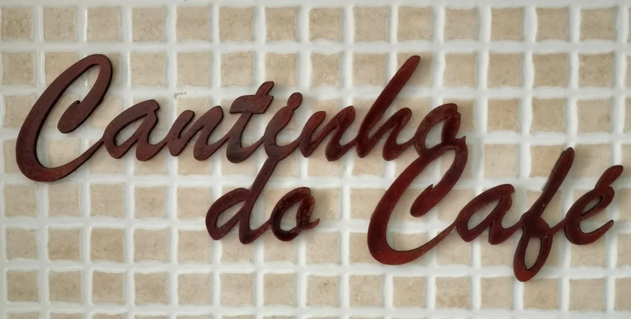 Placa decorativa Cantinho do Café 3mm B