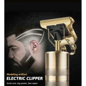 Máquina de cortar cabelo T9 para homem Máquina de cortar cabelo USB com carregamento sem fios para barba e aparador de cabelo